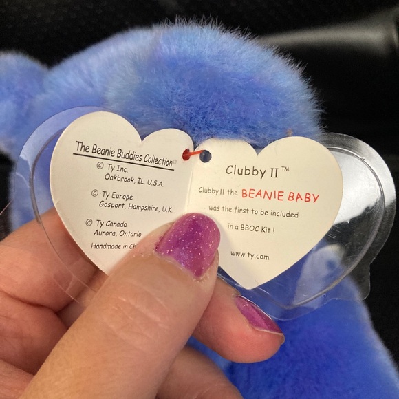 Clubby 2 Beanie Buddy - Picture 5 of 5